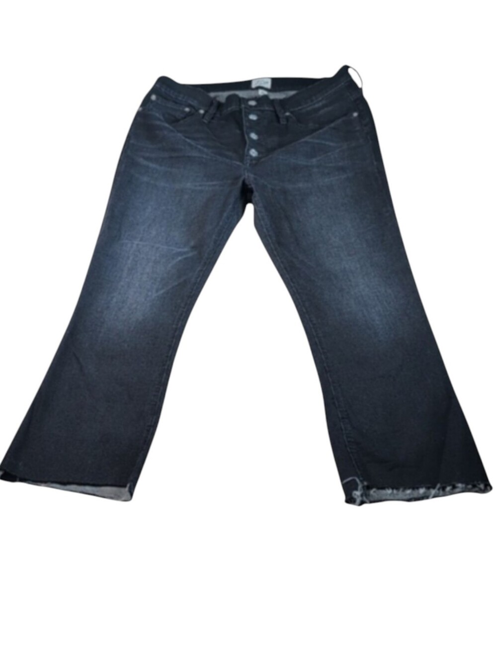 J. Crew Black 9" Billie Boot Crop Jeans Size 31